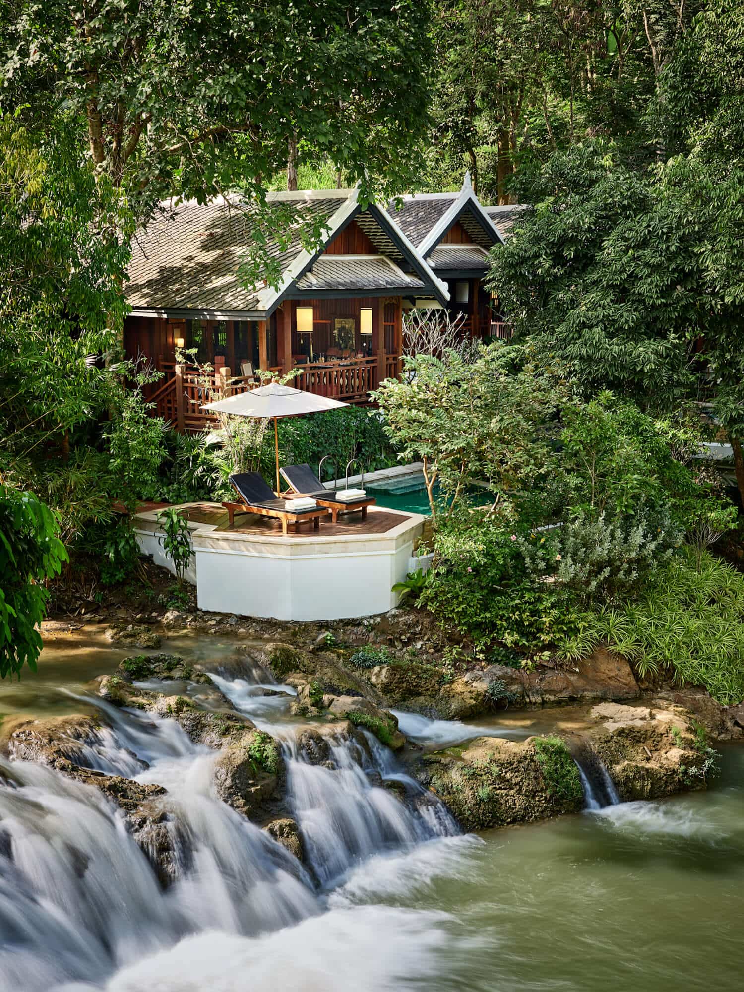 Rosewood Luang Prabang, lao wellness resort, jungle retreat, luxury wellness retreat,