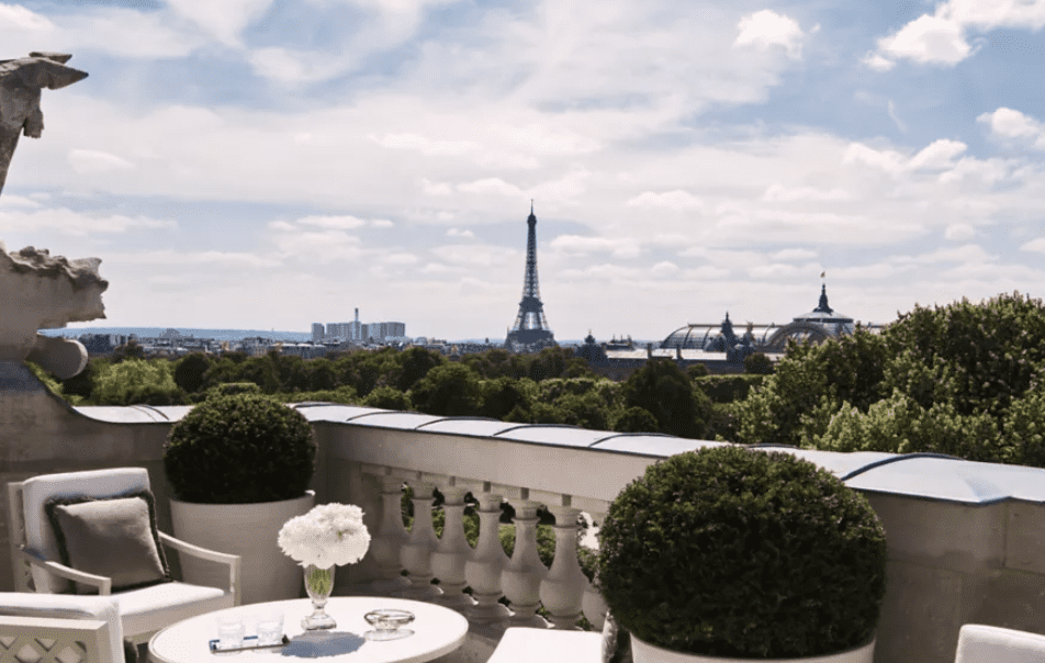 Hôtel de Crillon, A Rosewood Hotel, spa hotels in Paris with views of the Eiffel Tower